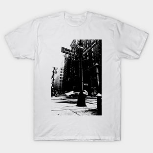 New York Street Sign T-Shirt